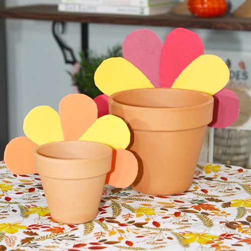 Turkey Pottery for Thanksgiving Planters for the Indoors | Calloway's Nursery