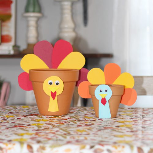 Turkey Pottery for Thanksgiving Planters for the Indoors | Calloway's Nursery