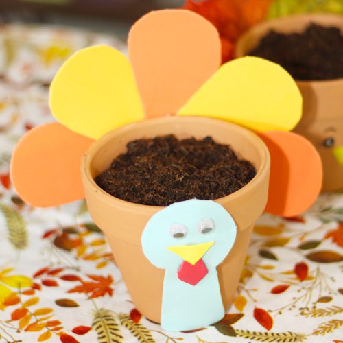 Calloway’s Premium Container Potting Soil in Turkey Pottery for Thanksgiving Planters for the Indoors | Calloway's Nursery