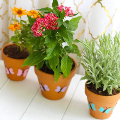 thumbprint planter