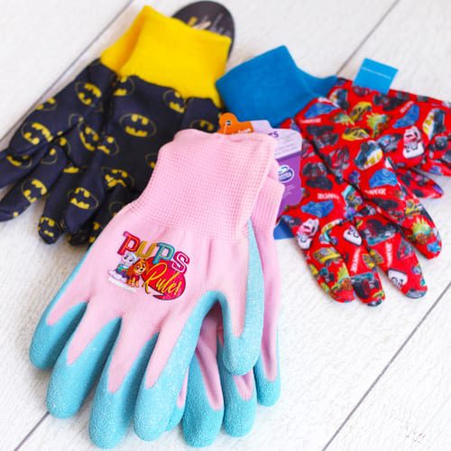 kids gardening gloves