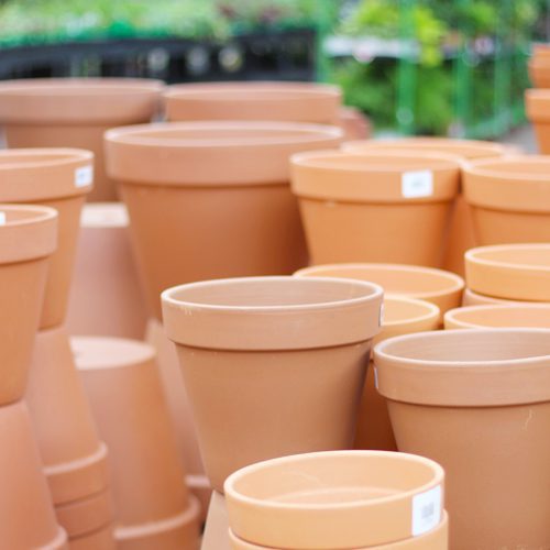 Vertical Planter DIY Terra Cotta Pottery | Calloway's Nursery