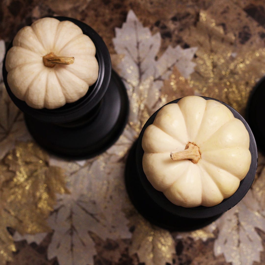 white pumpkins