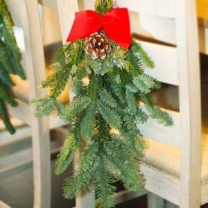fresh greeter charm on chair