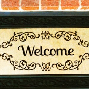 welcome mat