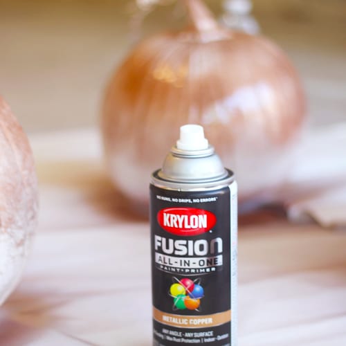 Copper Spray Paint for Fall Pumpkin Decoration | Calloway’s Nursery 