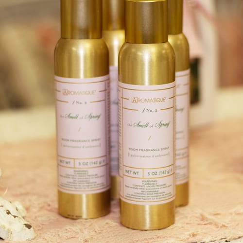 smell of spring room spray