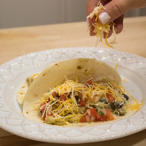 southwest chicken tortillas