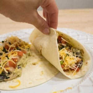 southwest chicken tortillas