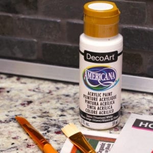 acrylic paint