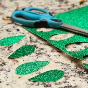 glitter cardstock