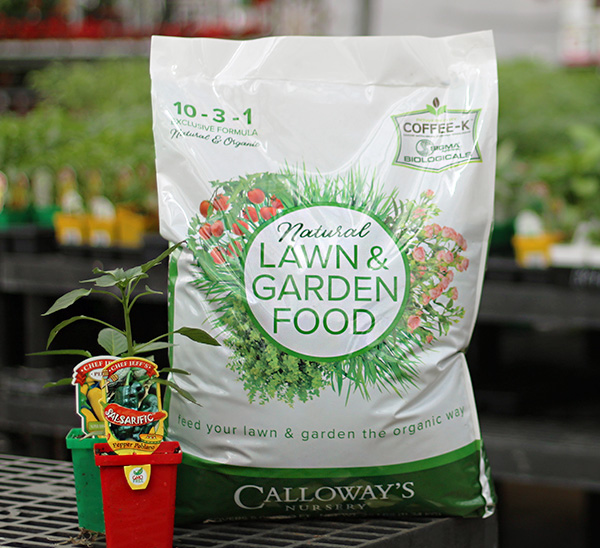 Link to Calloway’s Natural Lawn & Garden Food  product page