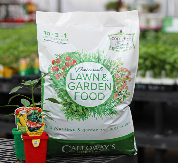 Link to Calloway’s Natural Lawn & Garden Food product page