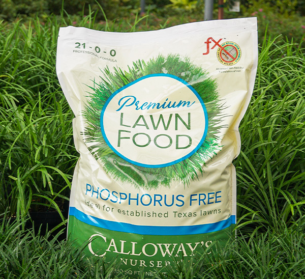 Link to Calloway’s Premium Lawn Food Phosphorus Free product page