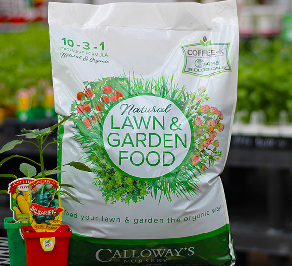 Calloway’s Natural Lawn & Garden Food	
