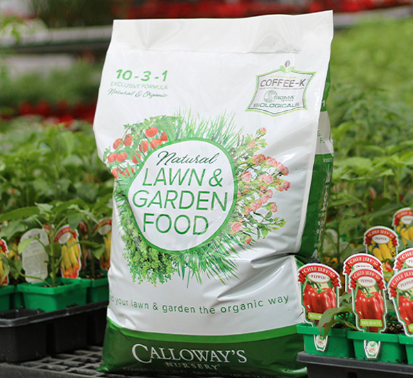 Link to Calloway’s Natural Lawn & Garden Food  product page