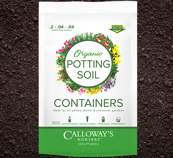 Link to Calloway’s Organic Container Potting Soil product page