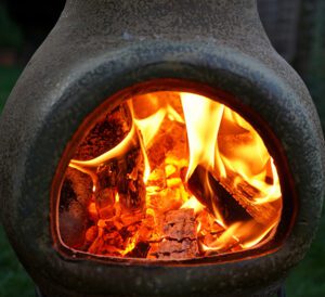 Pinion wood burning