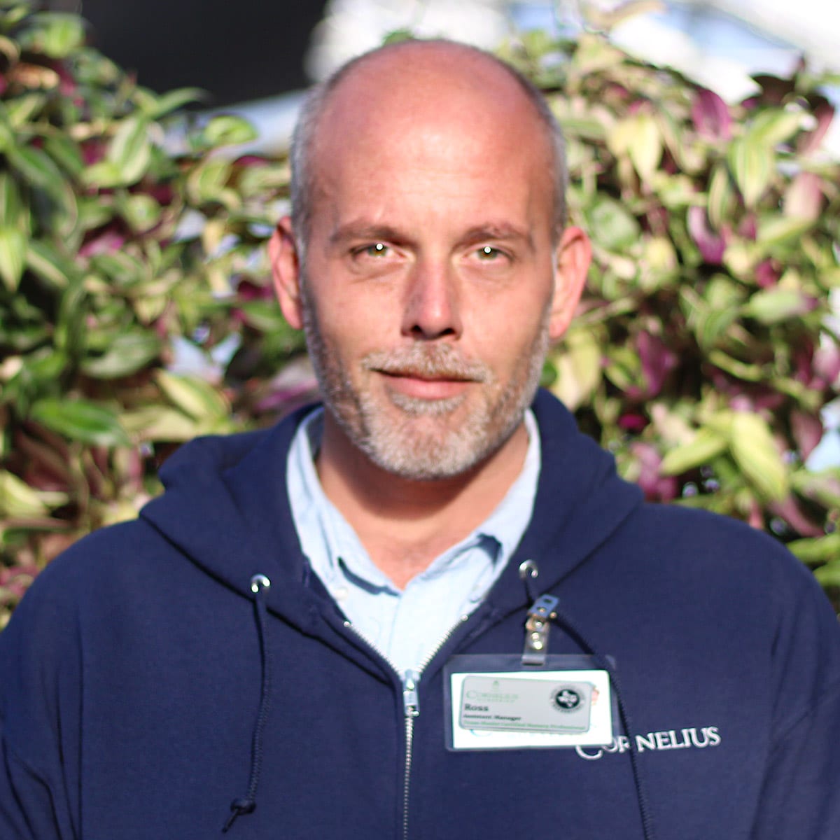 Photograph of a store employee